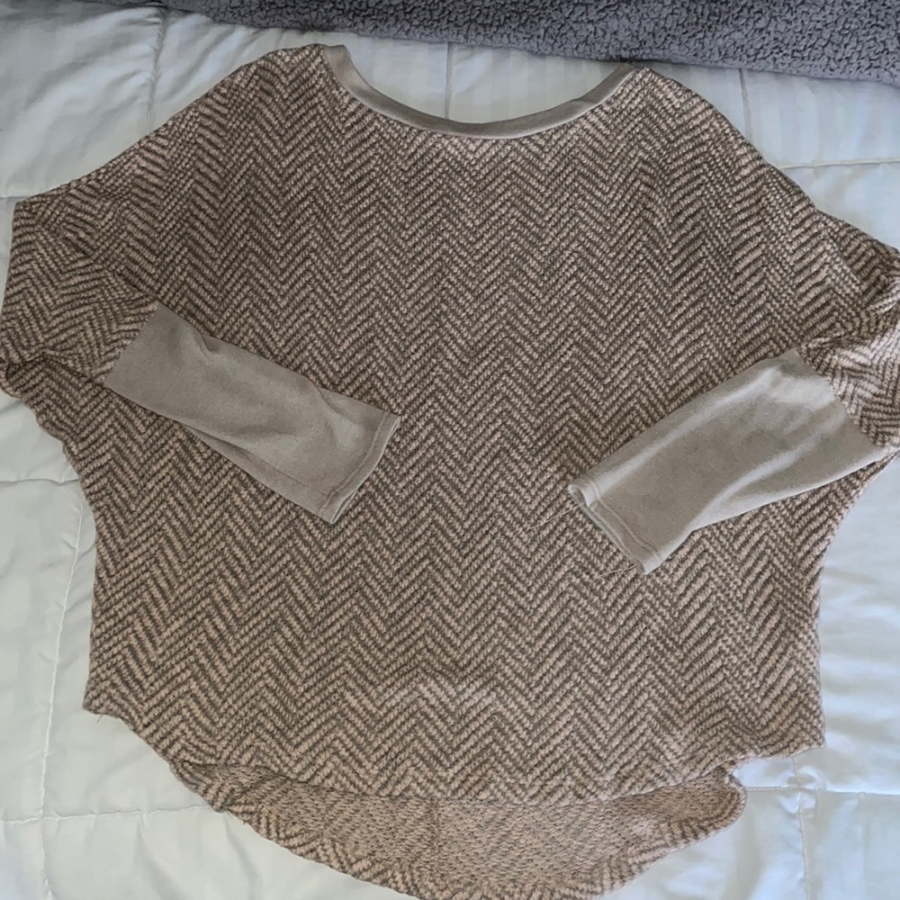 Pink knit sweater